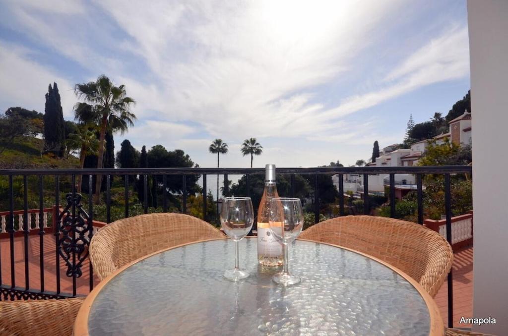 La Amapola, A Little Oasis With Sea View, 200 Meters From The Beach. Nerja Esterno foto